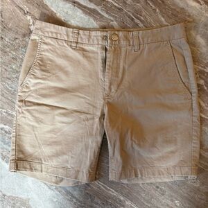 Bonobos Flat Front Khaki Shorts (7 inch)